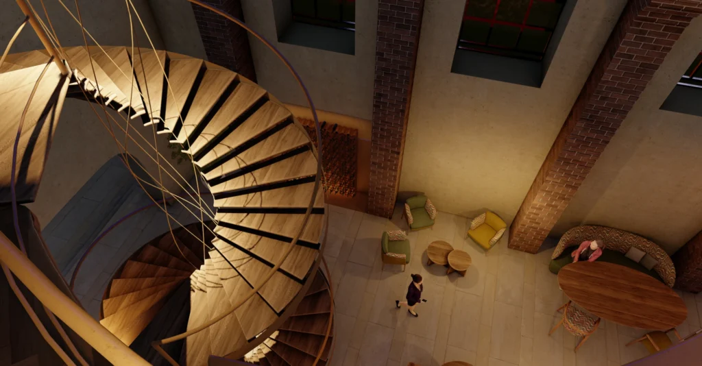 Imagen proyecto IGLESIA para concurso Conceptualización "Restaurante Social" Fundación Luz Casanova